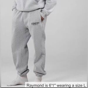 New COMFRT coordinate sweatpants size M (mist)